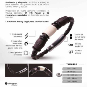BRAZALETE YOUNG DOBLE ENERGY
